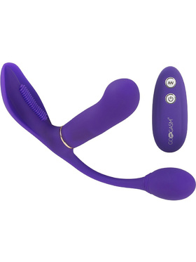 GoGasm: Pussy & Ass Vibrator, purple