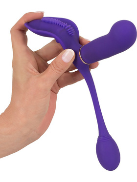 GoGasm: Pussy & Ass Vibrator, purple
