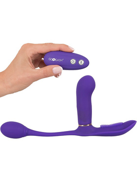 GoGasm: Pussy & Ass Vibrator, purple