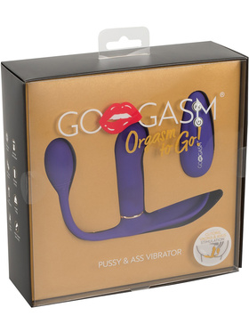GoGasm: Pussy & Ass Vibrator, purple