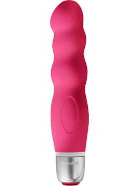 Belladot Astrid: Small Vibrating Dildo, red