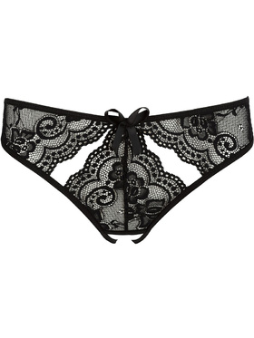 NO-XQSE: Crotchless Panty, black