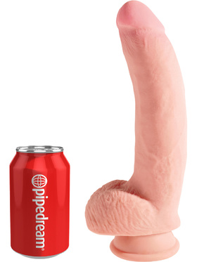 King Cock: Triple Density Cock with Balls, 26 cm