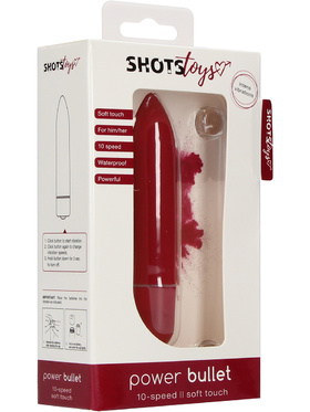 Shots Toys: Power Bullet, red 