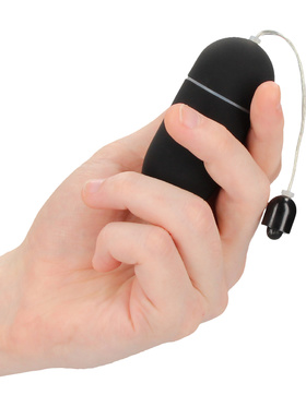 Shots Toys: Vibrating Egg, 10 Speed, black