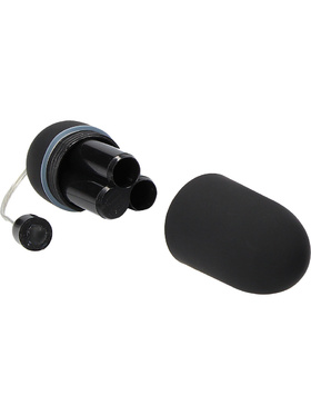 Shots Toys: Vibrating Egg, 10 Speed, black