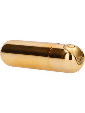 Shots Toys: Rechargeable Bullet, 10 Speed, gold