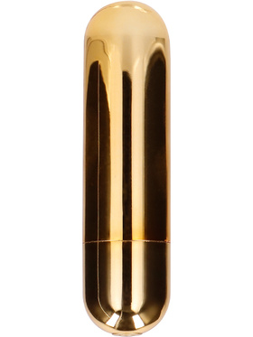 Shots Toys: Rechargeable Bullet, 10 Speed, gold