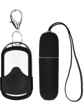 Shots Toys: Vibrating Remote Bullet, black