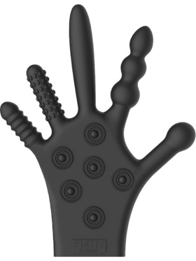 Fistit: Silicone Stimulation Glove, black