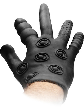 Fistit: Silicone Stimulation Glove, black