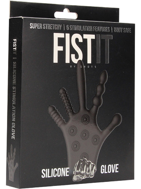 Fistit: Silicone Stimulation Glove, black