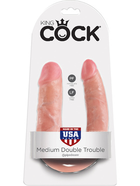 Pipedream: King Cock, Medium Double Trouble, light