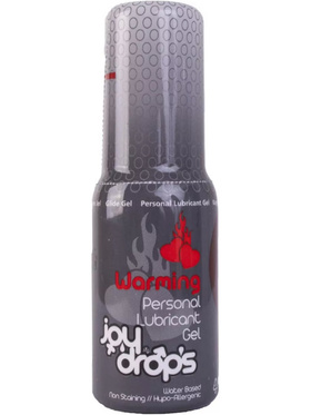 Joydrops: Warming Personal Lubricant Gel, 50 ml 