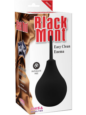 Chisa Novelties: Black Mont, Easy Clean Enema 