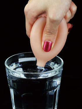 LoveToy: Soft Ejaculation Cock with Balls, 20 cm 