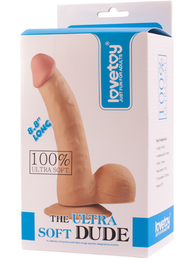 LoveToy: The Ultra Soft Dude, 22 cm 