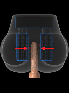 Pipedream PDX Elite: Milk Me Silly, Mega Masturbator, light