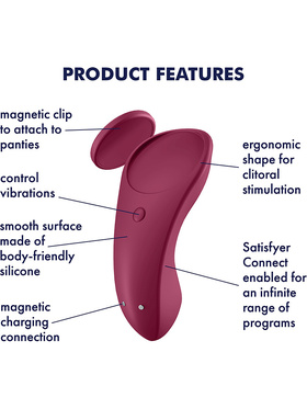 Satisfyer Connect: Sexy Secret, Panty Vibrator