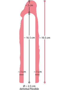 Nature Skin: Extension Sleeve + 3 cm 