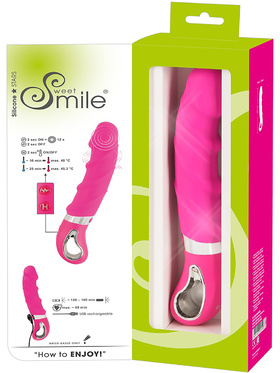 Sweet Smile: Warming Soft Vibrator, pink