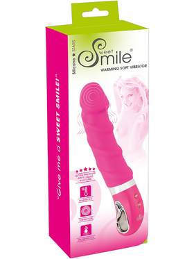 Sweet Smile: Warming Soft Vibrator, pink