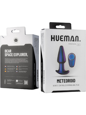 Hueman: Meteoroid, Remote-Controlled Rimming Anal Plug 