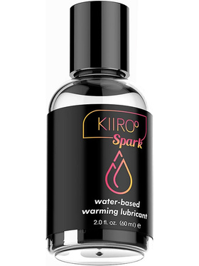 Kiiroo Spark: Premium Water-Based Warming Lubricant, 60 ml