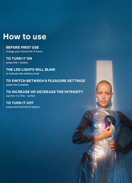 LELO: Enigma, Dual-Action Sonic Massager, purple