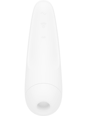 Satisfyer Connect: Curvy 2+, Air Pulse Stimulator + Vibration, white