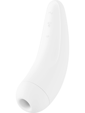 Satisfyer Connect: Curvy 2+, Air Pulse Stimulator + Vibration, white