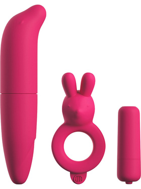 Pipedream: Classix, Couples Vibrating Starter Kit, pink