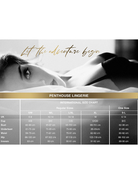 Penthouse: Midnight Mirage, Kimono & String, pink