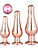 Dream Toys: Gleaming Love, Pleasure Plug Set, rosegold