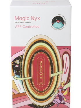 Magic Motion: Nyx, Smart App-Controlled Panty Vibrator, red