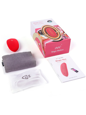 Magic Motion: Nyx, Smart App-Controlled Panty Vibrator, red