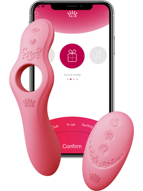 Zalo: Jessica Set, Remote Couples Massager, pink