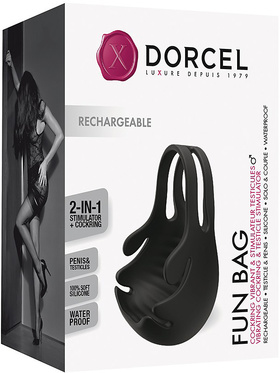 Marc Dorcel: Fun Bag, Vibrating Cockring and Testicle Stimulator