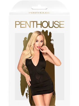 Penthouse: Earth-Shaker, Mini-dress & Thong, black