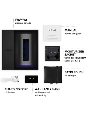 LELO: F1S V2 Pleasure Console, blue 