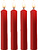 Ouch!: Teasing Wax Candles, 4-pack, red