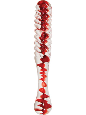 Adam & Eve: Eve's Sweetheart Swirl Glass-dildo