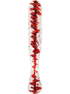 Adam & Eve: Eve's Sweetheart Swirl Glass-dildo