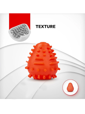 Gvibe: Gegg, Egg Masturbator, red