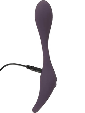 Couples Choice: Couple Vibrator with Remote, purple