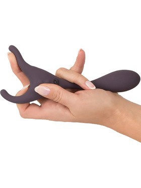 Couples Choice: Couple Vibrator with Remote, purple