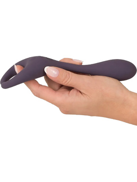 Couples Choice: Couple Vibrator with Remote, purple