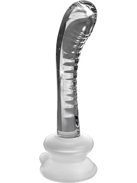 Icicles: No. 88 Glassdildo with Suction Cup, transparent