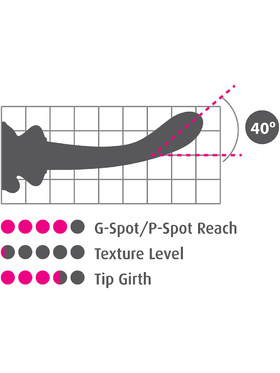 Icicles: No. 89 Glassdildo with Suction Cup, blue