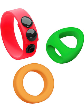 Love to Love: Neon Ring Kit, Set with 3 Cockrings